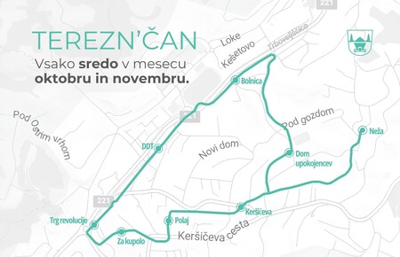Tereznčan tudi v oktobru in novembru